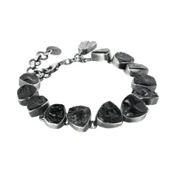 Bransoletka z czarnymi turmalinami z kolekcji Aurora