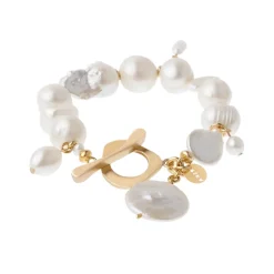 Bransoletka z nieregularnymi perłami z kolekcji Parer