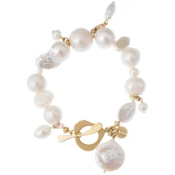 Bransoletka z nieregularnymi perłami z kolekcji Parer