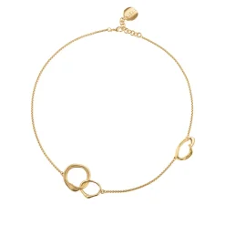 Delikatny, krótki naszyjnik z zawieszkami z kolekcji New Stone