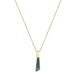 Delikatny naszyjnik z zawieszką z jadeitu z kolekcji Guatemala