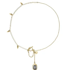 Delikatny, pozłacany naszyjnik z bykiem z kolekcji Semios