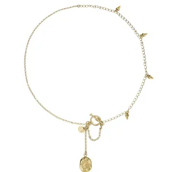 Delikatny, pozłacany naszyjnik z bykiem z kolekcji Semios