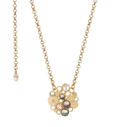 Długi naszyjnik z zawieszką z kryształami z kolekcji Soda