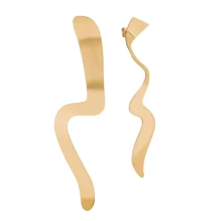 Długie, nieregularne kolczyki z połyskiem z kolekcji Tache