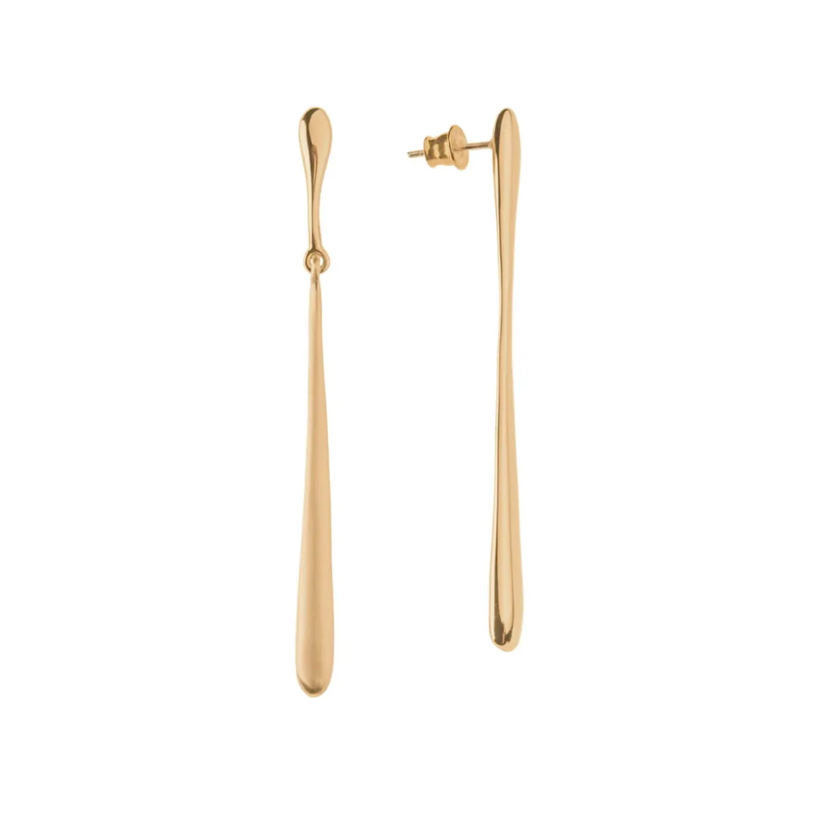 Eleganckie smukłe kolczyki z kolekcji New Stone