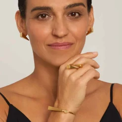 Geometryczny pierścionek z kolekcji Guatemala