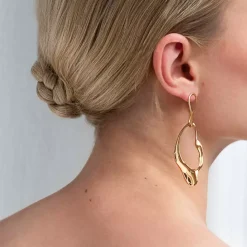 Kolczyki inspirowane kształtem ucha z kolekcji Body
