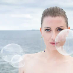 Kolczyki z kolekcji Gelato z kolorowymi kamieniami naturalnymi