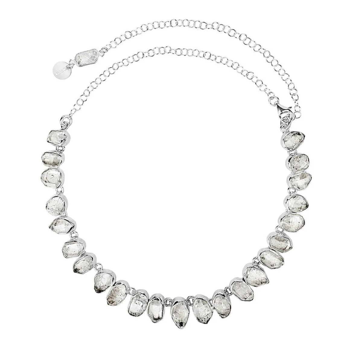 Kolia z herkimerami z kolekcji Aurora