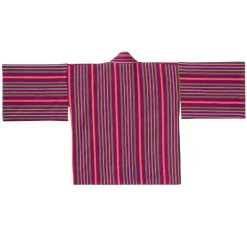 Limitowane kimono z fioletową podszewką z kolekcji Guatemala