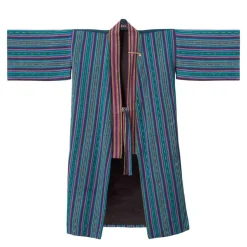 Limitowane, niebieskie kimono MAXI z kolekcji Guatemala