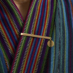 Limitowane, niebieskie kimono MAXI z kolekcji Guatemala