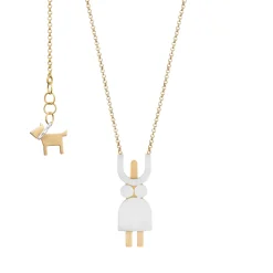 Naszyjnik Pani z Psem z kolekcji Machiny