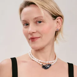 Naszyjnik z bransoletką z pereł słodkowodnych z kolekcji Soda