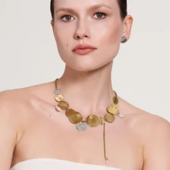 Okrągłe, srebrne kolczyki z kolekcji Rundo