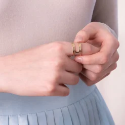 Pierścionek otwarty z kolekcji Machiny