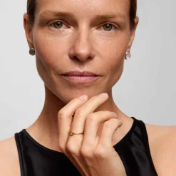 Pierścionek z herkimerem z kolekcji Aurora