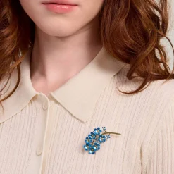 Pin niezapominajka z kolekcji Plantis