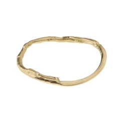 Pozłacana bransoletka bangle z kolekcji New Stone