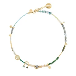 Pozłacany naszyjnik w stylu boho z kolekcji Gelato