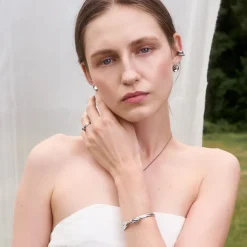 Srebrna bransoletka z kolekcji Prato