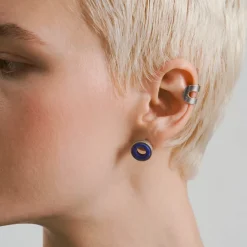 Srebrna nausznica z kolekcji Orini