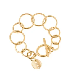 Złota, klasyczna bransoletka z kolekcji Vintage