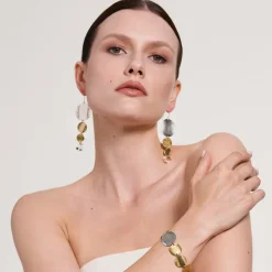 Złoto-srebrna bransoletka z kolekcji Rundo